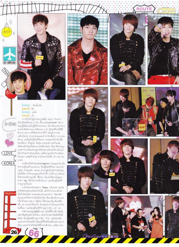 [27.11.12] Les 2PM dans le magazine thaïlandais A-STAR 523