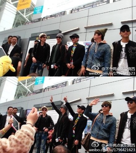 [31.03.13] [PICS] 2PM à l’aéroport de Guangzhou (retour en Corée) 370